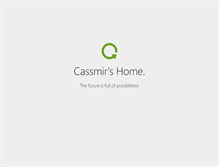 Tablet Screenshot of cassmir.com
